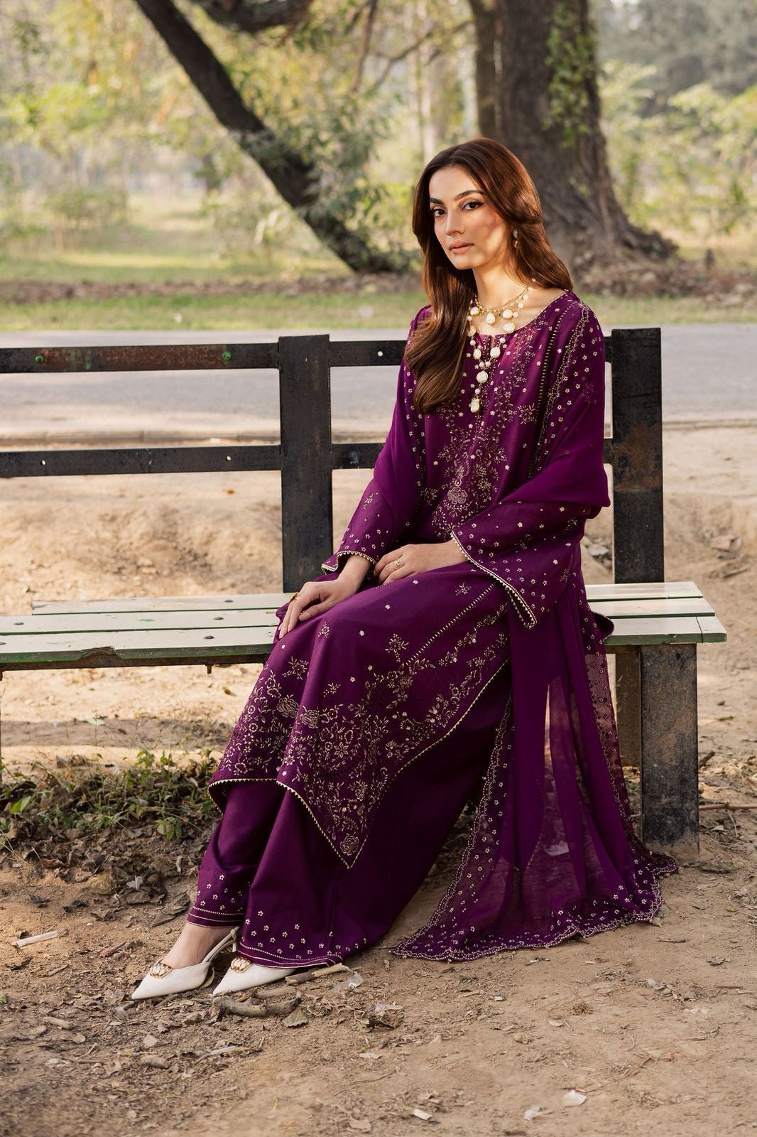Lawn 3-Piece Suit