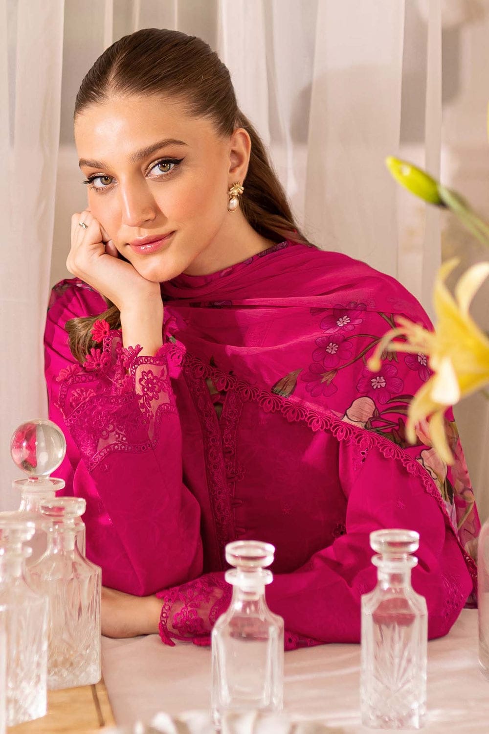Embroidered Lawn Suit 3pc