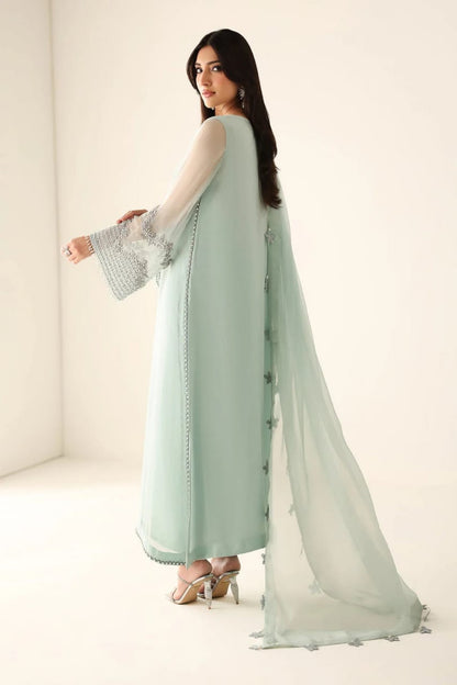 Barouqe Luxury Chiffon Embroidered Suit