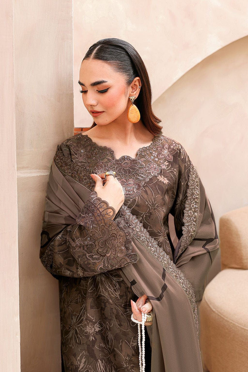 Summer 3Pc Digital Printed Lawn Suit