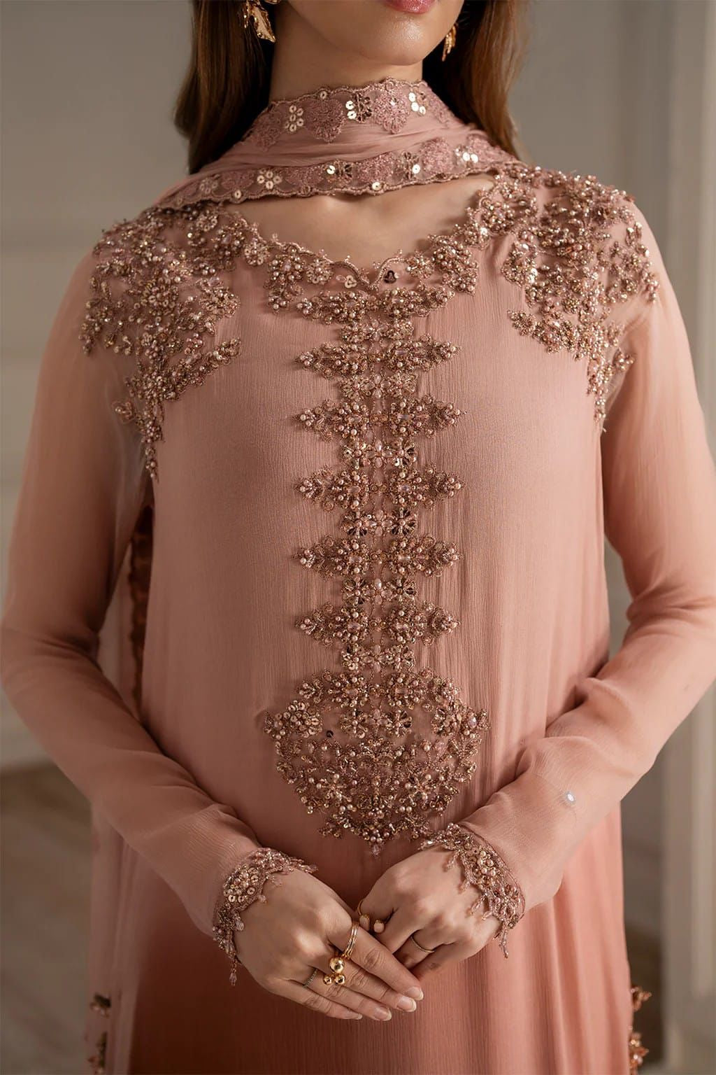 Iznik Luxury Chiffon 3Pc Suit